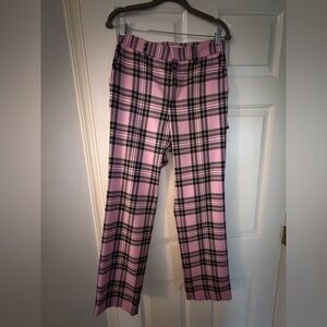 Area Plaid Pants